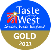 Taste of the West Gold Award logo 2021